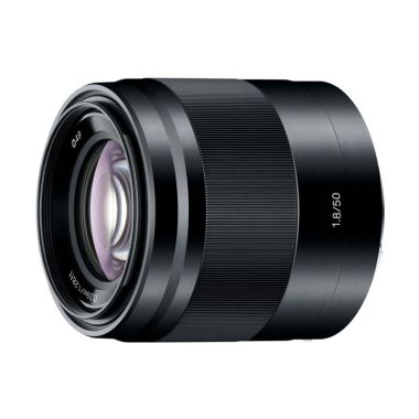 SONY E 50mm F1.8 OSS Hitam Lensa Ka ...