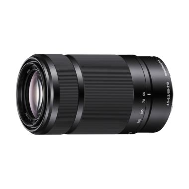 Sony SEL 55-210mm Hitam Lensa Kamera