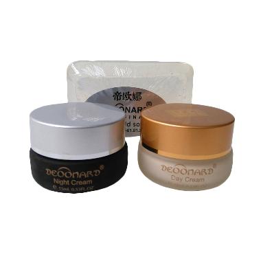 Deoonard Paket Perawatan Wajah Gold Silver & Sabun