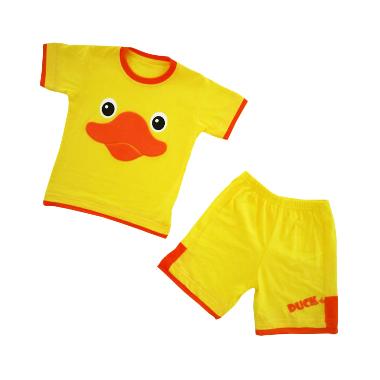 Dessan Face Duck Pendek Baju Setelan Anak