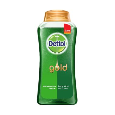 Jual Dettol Gold Body Wash Daily Clean Sabun Cair [300 mL