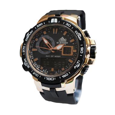 Digitec D-Ziner DZ8085TBRG Jam Tangan Pria - Hitam Gold