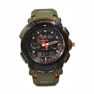 Jual Digitec DG2023TGRN Jam Tangan Pria - Hijau Online 