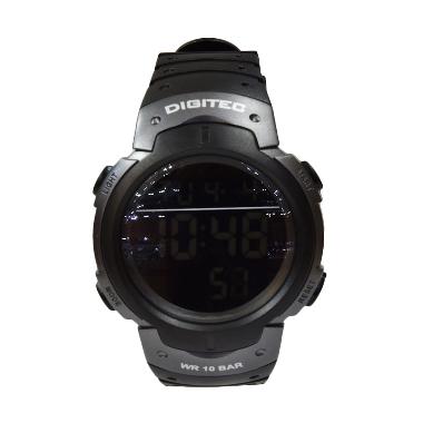 Digitec DG3035TGRY Jam Tangan Pria - Hitam Black