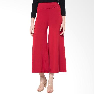 Diindri Hijab Kulot Pants - Red