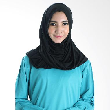 Diindri Hijab Riry Hijab Instan - Black