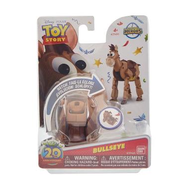 Disney Hatch Egg Toys Story Bulllseye Mainan Anak