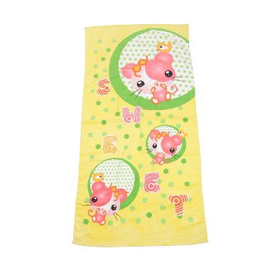 Dixon 70YS Mouse Handuk Mandi Dewasa - Kuning [70 x 140]