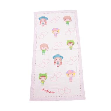 Dixon 70YSLovelyGirl Handuk Mandi Dewasa - Pink [70 x 140 cm]