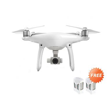 DJI Phantom 4 Drone Camera + Free 2 Pcs Extra Battery