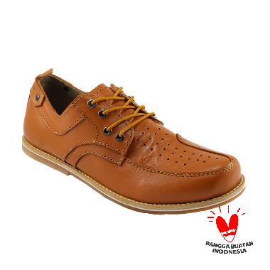 Dondhicero Batik Sepatu Formal Pria - Tan