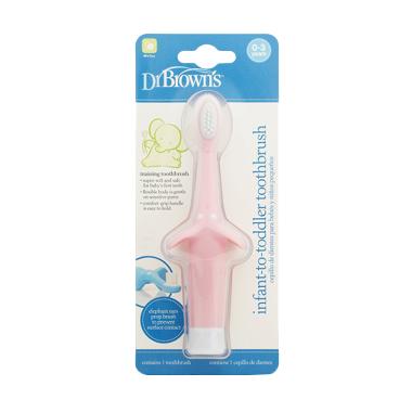 Dr. Brown's Infant to Todller Toothbrush - Pink