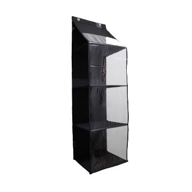 Eigia Hanging Helmet Organizer Rak Helm Gantung - Hitam