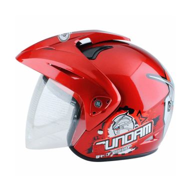 WTO Helmet Kids Pet Gundam 3 Merah ...