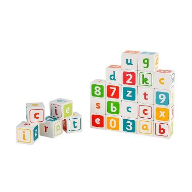 Jual ELC 141229 Wooden Alphabet Blocks Mainan Anak Online 