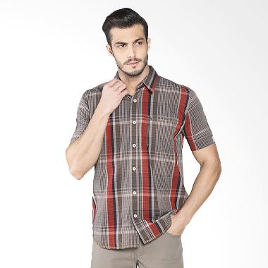Emba Casual Arroman Two 860 20801 10 Kemeja Pria - Brown