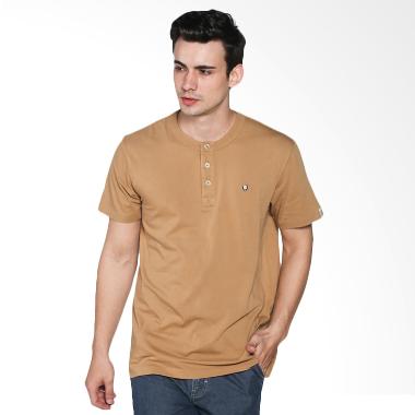 Emba Casual Tshirts 6100100138 Kaos Pria - Bone Brown