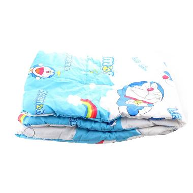 Eolins Doraemon JSBM023 Biru Bantal Selimut Mini