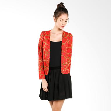 Eprise Motif Rantai 0111740011 CP 871SR Midi Dress