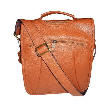 Espro Tas Selempang Kulit Pria - Tan