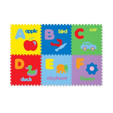 Evamat Puzzle Gambar Abjad Karpet [26 pcs] Multicolor