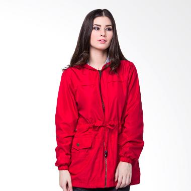 Evio 412 Woman Parka Jacket Wanita - Merah