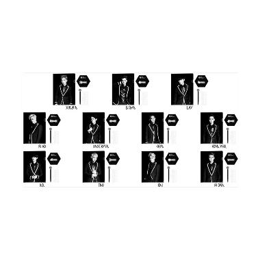 EXO Postcard and Key Ring Set