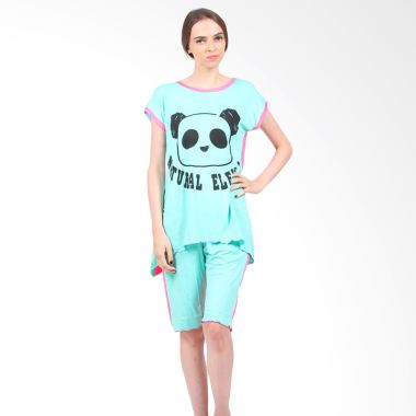 You've Khloe Panda You've Sleepwear Set Baju Tidur Wanita
