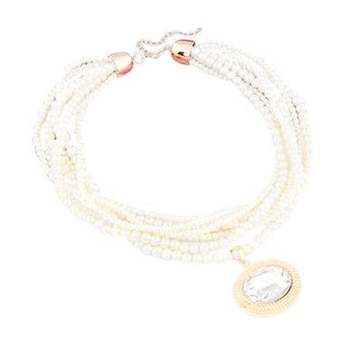 Fashion Pearl Multilayer KN28459 W ...