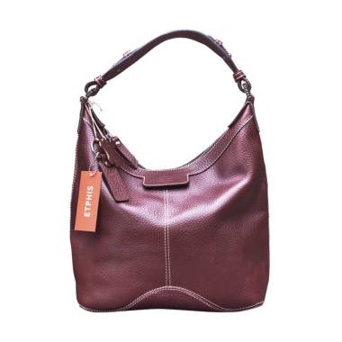 Jual Etphis Tas Tangan Leather 54110 Marun - Tas Wanita