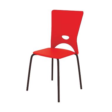 Fcenter M-FC003 Food Court Chairs - Merah