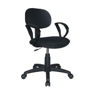 FCENTER OR Seat & Arm - Black Kursi Kantor