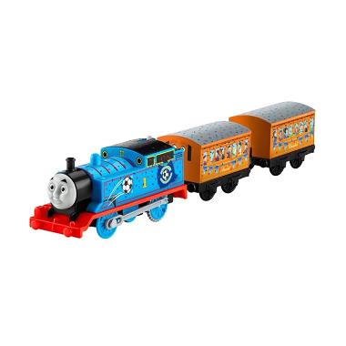 Jual Thomas & Friends TrackMaster Blue Team Thomas + 2 Cargo Original