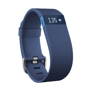 Fitbit Charge HR for Android or iOS - Blue [Size L]