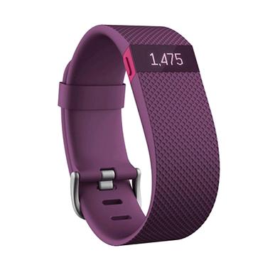 Fitbit Charge HR for Android or iOS - Plum [Size S]
