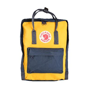 Fjallraven Kanken 23510 Tas Ransel - Navy Warm Yellow