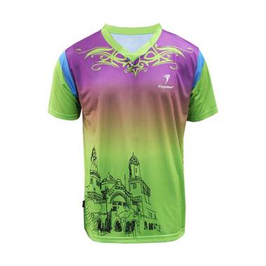 Flypower Bromo 2 Purple Green Kaos Badminton                                                                                    