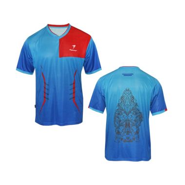 Flypower Rinjani 2 Blue Navy Kaos Badminton                                                                                     