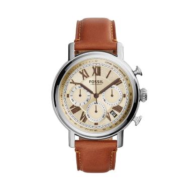 FOSSIL Buchanan Chronograph Light Brown Jam Tangan Pria