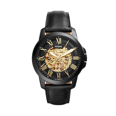 Jual Fossil Grant Automatic ME3094 Black Jam Tangan Pria 
