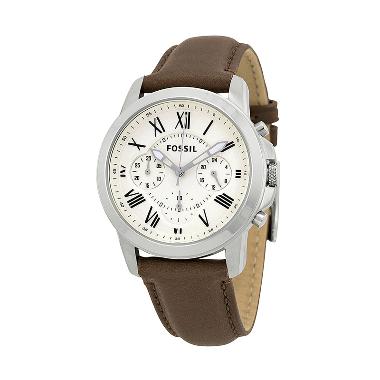 Fossil Grant Chronograph Dial FS4839 Jam Tangan Pria Brown