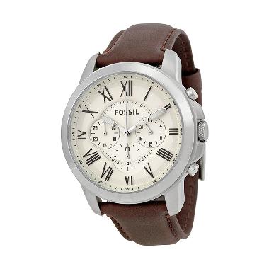 Jam Tangan Pria Fossil - FOSSIL - PROMO - Fossil Grant Egg Shell Dial FS4735 - Jam Tangan Pria - Jam