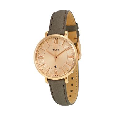 Fossil Jacqueline ES3703 Jam Tangan Wanita - Rose Gold Grey Rose Gold