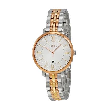 FOSSIL Jacqueline ES3844 Jam Tangan Wanita - Rose Gold Silver Rose Gold