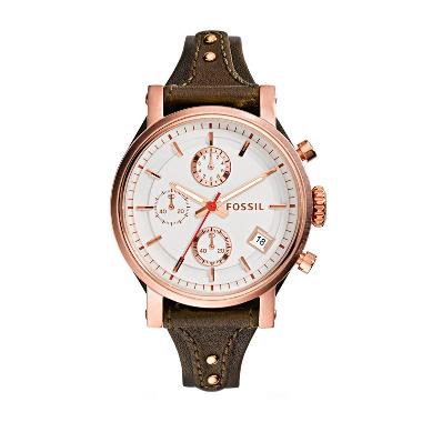 Fossil Original Boyfriend ES3616 Raisin Jam Tangan Wanita -