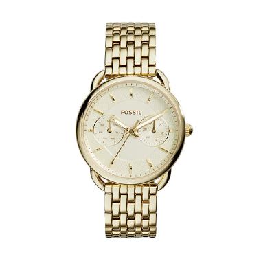 Fossil Tailor Multifunction ES3714 Jam Tangan Wanita - Gold Tone Gold