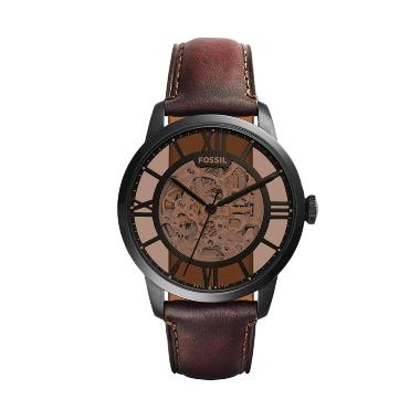 Fossil Townsman Automatic ME3098 Black Jam Tangan Pria