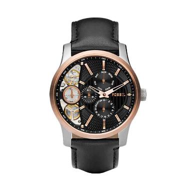 Fossil Townsman Twist Mechanical Black Dial Multifunction ME1099 Jam Tangan Pria Black