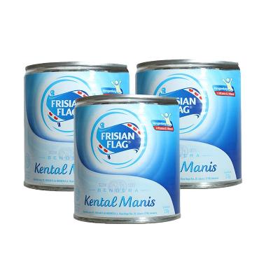 Jual Frisian Flag Susu Kental Manis Putih [370 g/ 3 pcs