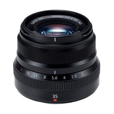 Fujifilm Fujinon XF 35mm F2.0 R WR RESMI Lensa Kamera - Hitam
